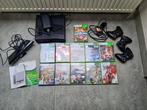 XBOX 360 S with Kinect, Games en Spelcomputers, Spelcomputers | Xbox 360, Ophalen, Met games, 60 GB, Met 3 controllers of meer