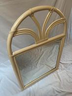 Vintage rotan spigel, Ophalen, Gebruikt