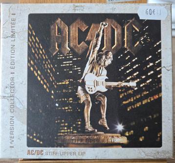 Coffret CD collector ACDC STIFF UPPER LIP beschikbaar voor biedingen