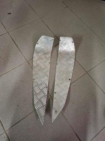 Treeplank set aluminium Mezoly voor MBK Nitro, Yamaha Aerox, Fietsen en Brommers, Ophalen of Verzenden, Zo goed als nieuw