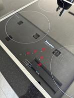 Miele inductie kookplaat KM 6115, Elektronische apparatuur, Kookplaten, Ophalen, Gebruikt, 4 kookzones, Inbouw