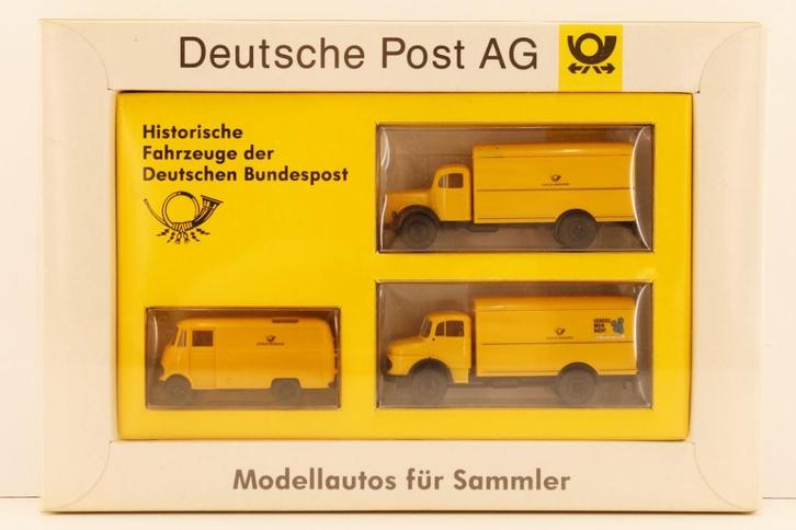 Brekina Deutsche Post Serie 5 - 1/87 HO, Hobby en Vrije tijd, Modelauto's | 1:87, Zo goed als nieuw, Bus of Vrachtwagen, Brekina