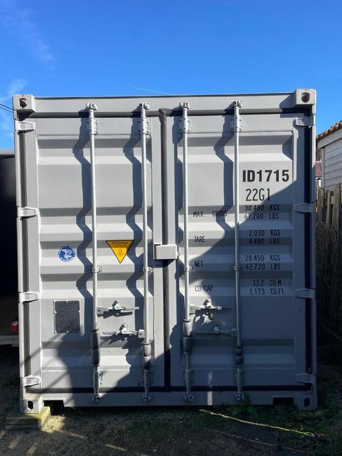 20 voet container te huur in Buizingen, Doe-het-zelf en Bouw, Hang- en Sluitwerk, Nieuw, Overige typen, IJzer, Ophalen of Verzenden