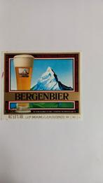 Bière de Bergen, étiquettes (12), Comme neuf, Enlèvement ou Envoi