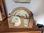 Eetsetje baby/kinder bamboo, Huis en Inrichting, Ophalen of Verzenden, Zo goed als nieuw