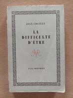 "La difficulté d'être" de Jean Cocteau - RARE, Antiek en Kunst, Ophalen of Verzenden