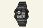 Casio Digitaal Heren Horloge Zwart AE-1200WH-1AVEF, Enlèvement ou Envoi, Neuf, Montre-bracelet, Casio