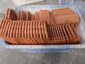 platte dakpannen=350ST OF MEER/GOEDE STAAT=40CENT/STUK beschikbaar voor biedingen