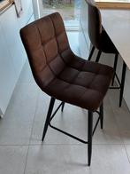 Barkruk - bruin, Huis en Inrichting, Ophalen, Zo goed als nieuw