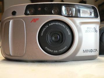 Minolta riva zoom 70 af beschikbaar voor biedingen