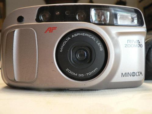 Minolta riva zoom 70 af, Audio, Tv en Foto, Fotocamera's Analoog, Gebruikt, Compact, Minolta, Ophalen of Verzenden