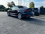Audi A3 cabrio 1.4 benzine automaat S-line, 4 zetels, Zwart, 4 cilinders, Cabriolet