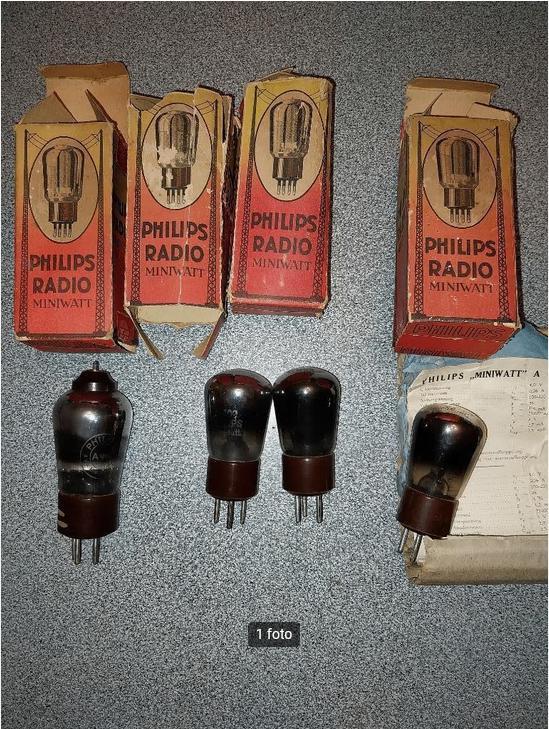 radiolampen, Audio, Tv en Foto, Buizenversterker, Buis of Buizen, Ophalen of Verzenden