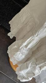 2 Brocante rokken in katoen met broderie, Antiek en Kunst, Ophalen, Dames