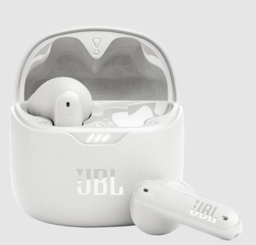 JBL TUNE FLEX WHITE, Audio, Tv en Foto, Hoofdtelefoons, Zo goed als nieuw, Verzenden