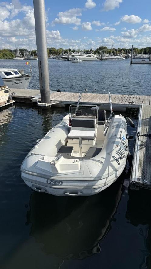 RIB boot BSC 50 met Riba trailer, Watersport en Boten, Rubberboten, 70 tot 120 pk, Benzine, Ophalen