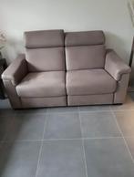 Lederen bruine zetels, Ophalen, Gebruikt, Rechte bank