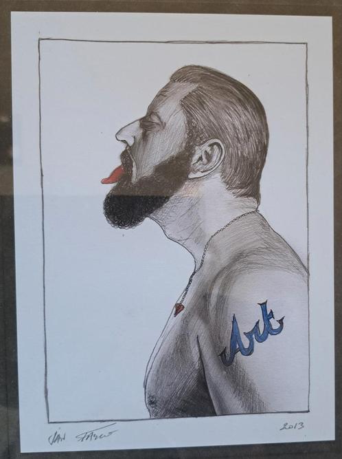 FABRE Jan "Art" 2013 kleurlitho, Antiek en Kunst, Kunst | Litho's en Zeefdrukken, Ophalen of Verzenden