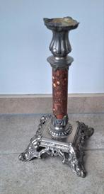 Antieke vintage kandelaar., Antiek en Kunst, Ophalen of Verzenden