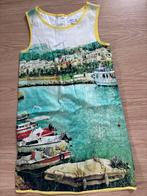 Jurk met grote print, maat 134 JBC, Gebruikt, Meisje, Ophalen of Verzenden, Jurk of Rok