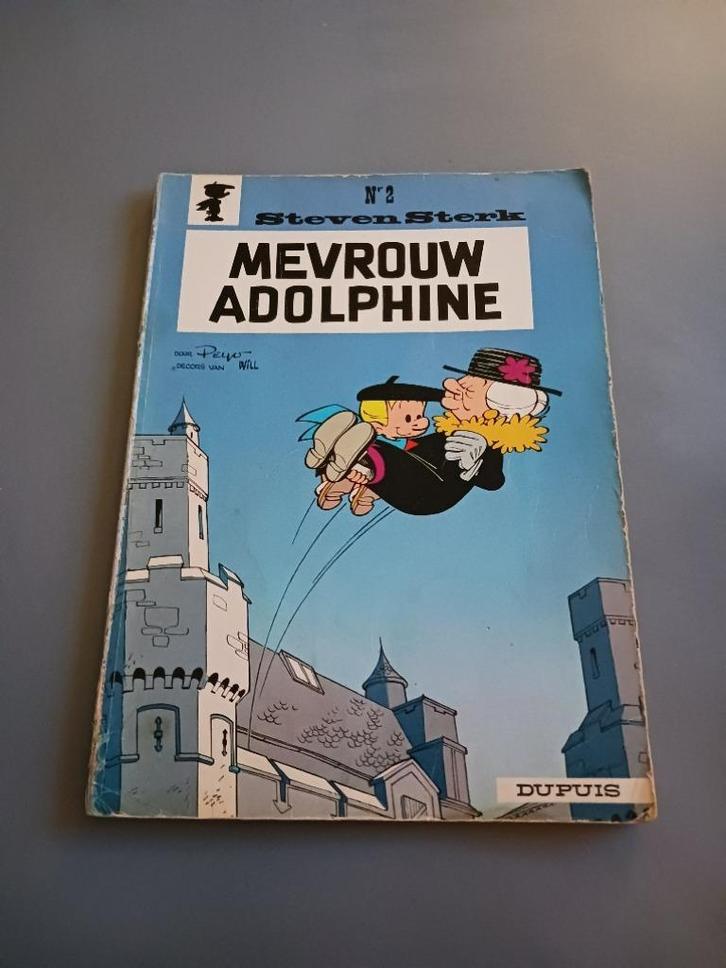 Steven Sterk nr.2, Mevr. Adolphine, 1ste druk, goede staat, Boeken, Stripverhalen, Gelezen, Eén stripboek, Ophalen