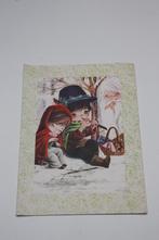 Retro nieuwjaarskaart 1967, Verzamelen, Foto's en Prenten, Ophalen of Verzenden, Gebruikt, Kind, Prent