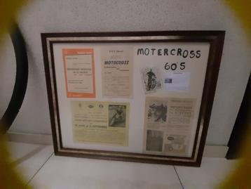 Oude motorcross affiches (flyers) uit de '60s  beschikbaar voor biedingen