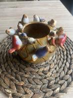 Zeer mooi vaasje van “des pots” met vogeltjes, Antiek en Kunst, Ophalen