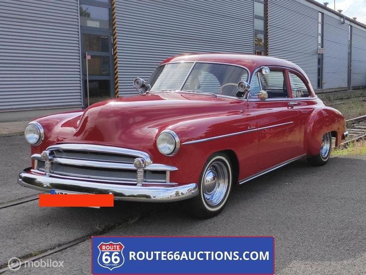 Chevrolet Styleline Deluxe | 1950 | Route 66 Auctions, Auto's, Oldtimers, Bedrijf, Te koop, Chevrolet, Benzine, Overige carrosserie