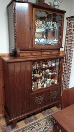 Retro eetkamerkasten + tafel en stoelen, Ophalen, Gebruikt