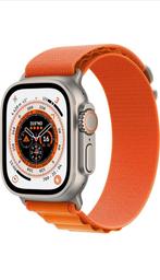 Apple Watch Ultra GPS + mobiele telefoon, Handtassen en Accessoires, Smartwatches, Apple, IOS, Zo goed als nieuw, Waterdicht