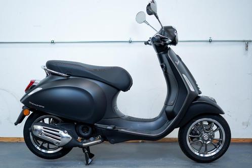 VESPA PRIMAVERA S 25KM/H NOIR MAT, Vélos & Vélomoteurs, Scooters | Vespa, Neuf, Vespa S, Classe A (25 km/h), Essence, Enlèvement ou Envoi