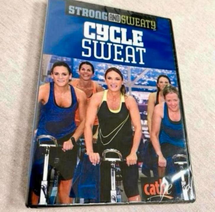 Cathe Friedrich Strong and Sweaty - Home Trainer fiets dvd, Cd's en Dvd's, Dvd's | Sport en Fitness, Nieuw in verpakking, Cursus of Instructie