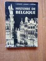 Histoire de Belgique Genicot-Ruxet-Lefèvre 2e édition   1966, Gelezen, 14e eeuw of eerder, Genicot, Ruxet, Lefevre, Ophalen of Verzenden