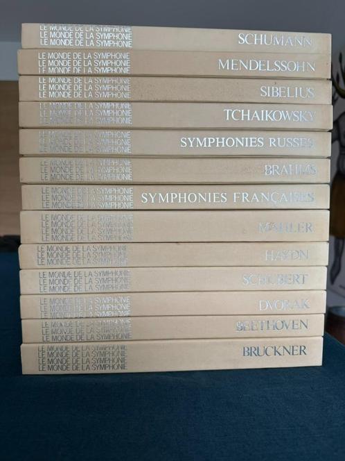 Vinyl set (100 LP's) symfonische muziek, Cd's en Dvd's, Vinyl | Wereldmuziek, Gebruikt, Europees, Overige formaten, Ophalen