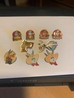 Lot de 9 épingles style Bugs Bunny style rétro, Collections, Broches, Pins & Badges, Comme neuf, Enlèvement ou Envoi