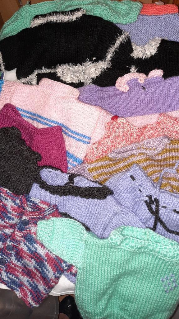POPPENKLEERTJES, Kinderen en Baby's, Speelgoed | Poppen, Zo goed als nieuw, Babypop, Ophalen of Verzenden