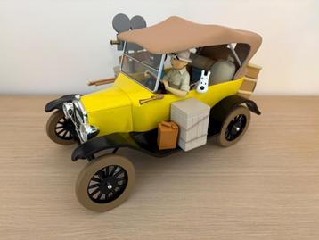 Voiture Ford T Jaune 1/12  - Tintin au Congo - Ref 44502 beschikbaar voor biedingen