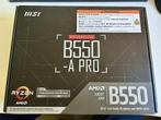 MSI B550-A Pro (AM4) Moederbord, Computers en Software, Moederborden, Ophalen, DDR4, Nieuw, ATX