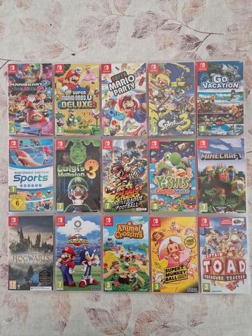 Verschillende Switch games te koop. beschikbaar voor biedingen