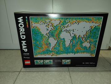 NIEUW - Lego 31203 - Lego art - World map