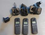 Philips draadloze telefoon (set van 3), Telecommunicatie, Gebruikt, Ophalen