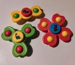 3 leuke zuignapspeelgoedjes, Kinderen en Baby's, Speelgoed | Babyspeelgoed, Ophalen, Zo goed als nieuw, Mobiel, Met wieltjes
