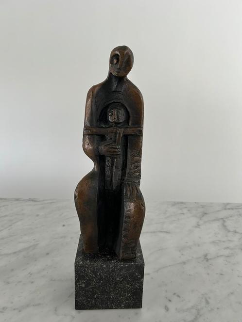 Mooi bronzen beeld Raf Verjans, Antiek en Kunst, Kunst | Beelden en Houtsnijwerken, Ophalen of Verzenden