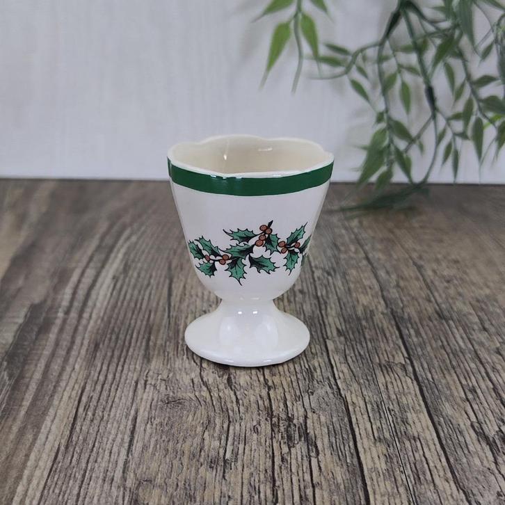 Spode Christmas Tree Eierdopje, Antiek en Kunst, Antiek | Servies los, Ophalen of Verzenden