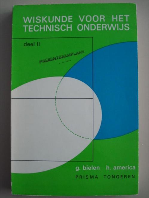 Wiskunde voor het technisch onderwijs deel II Prisma 1970, Boeken, Schoolboeken, Gelezen, Wiskunde A, Overige niveaus, Verzenden