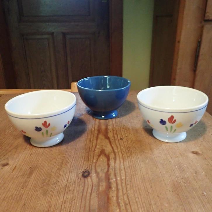 3 vintage spoelkommen Manufacture Royal Boch, Antiek en Kunst, Antiek | Servies los, Ophalen of Verzenden