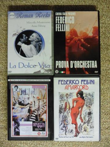 Federico Fellini dvd pakket beschikbaar voor biedingen