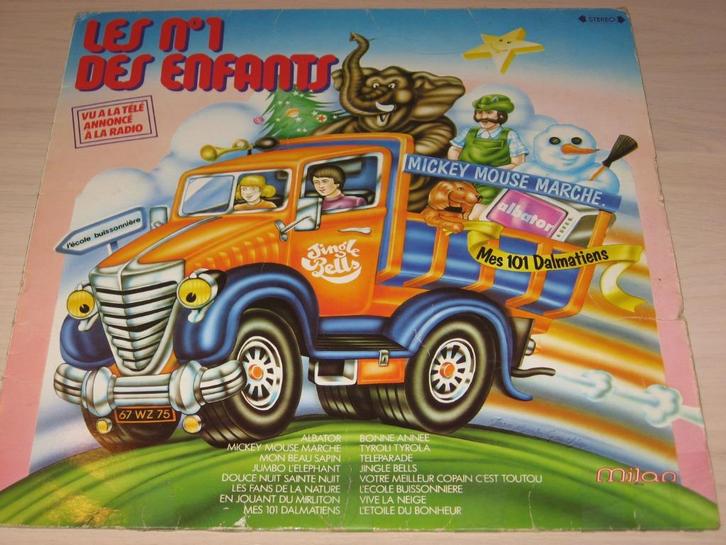 disque vinyl 33 tours les n1 des enfants, CD & DVD, Vinyles | Enfants & Jeunesse, Comme neuf, Musique, 3 à 5 ans, 6 à 9 ans, Enlèvement ou Envoi