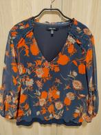 Blouse fleurie Marie Mero Taille 46, Blauw, Marie mero, Maat 46/48 (XL) of groter, Ophalen of Verzenden